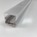 perfiles de plástico de extrusión de difusor de aluminio accesorio de luz